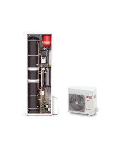 Unical Slim S 2.0 HP 140: Sistema Integrato per Riscaldamento, Raffrescamento e Acqua Calda Sanitaria, con Bollitore Solare da 150 Litri e Pompa di Circolazione Unical Slim S 2.0 HP 140: Sistema Integrato per Riscaldamento, Raffrescamento e Acqua Calda Sanitaria, con Bollitore Solare da 150 Litri e Pompa di Circolazione