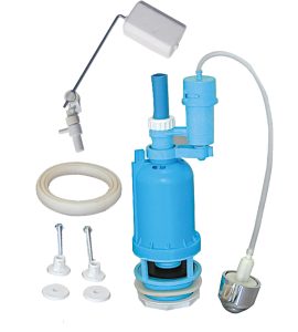 BATTERIA DI SCARICO PNEUMATICA PER CASSETTA MONOBLOCCO ATTACCO LATERALE/INFERIORE 3/8"