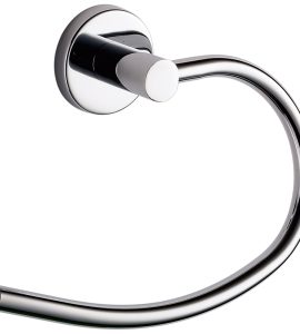 PORTASALVIETTE AD ANELLO FELCE cromato
