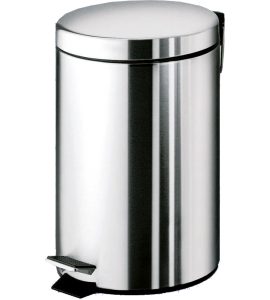 CESTINO PORTARIFIUTI ARGENTATO 20 lt.