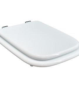 SEDILE MDF POLIESTERATO CONCA Bianco - Chiusura Normale