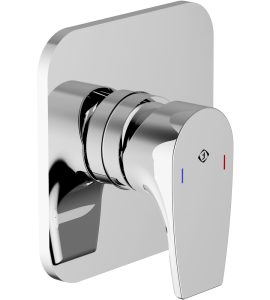 MISCELATORE DOCCIA INCASSO BING Completo - Cromo