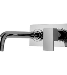 MISCELATORE LAVABO A MURO "STILE 2.0" Cromo