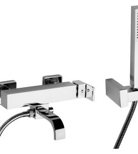 MISCELATORE ESTERNO VASCA "STILE 2.0" Cromo