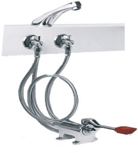 KIT COMPLETO MISCELATORE A PEDALE CON BOCCA DI EROGAZIONE MODELLO "Y" 1 Pedale