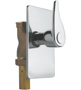 PASSO RAPIDO PER WC INCASSO AUTOMATICO A MOLLA 1" - Cromo