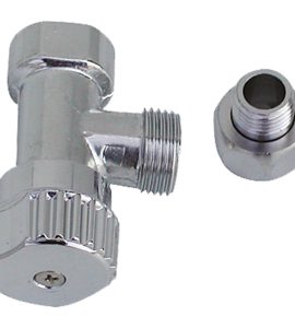 RUBINETTO PER CASSETTA WC CON VITONE IN OTTONE  F3/8"xM3/8"