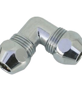 CURVA DOPPIA PER TUBETTO RAME CROMATO Ø12 x Ø12