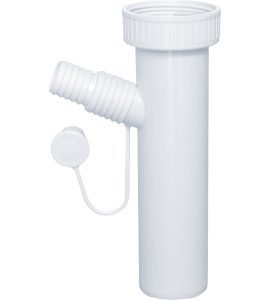 CANOTTO CON ATTACCO SCARICO LAVATRICE 1"1/2 x Ø40