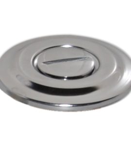 TAPPO MASCHIO IN OTTONE CON ROSONE TIPO LUSSO 1/2"