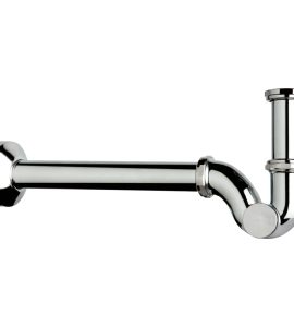 SIFONE PER LAVABO E BIDET AD S CON ISPEZIONE LATERALE "EUROPA" TEA 1"1/4 - Ø32 x 250 mm