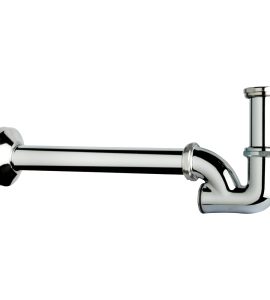 SIFONE PER LAVABO E BIDET AD U CON ISPEZIONE POSTERIORE "EUROPA" TEA 1"1/4 - Ø32 x 250 mm