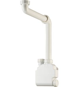 SIFONE SALVASPAZIO PER LAVABO AD 1 VIA "SQUID" 1"1/4 x Ø32/40 mm