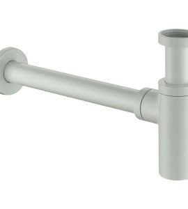 SIFONE D'ARREDO PER LAVABO BIANCO OPACO 1"1/4 x Ø32 - L.250 mm