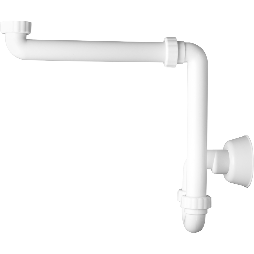 - SIFONE SALVASPAZIO PER LAVABO AD 1 VIA OMP 1"1/4 x Ø 32/40 mm