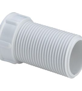 PROLUNGA FILETTATA M/F PER SIFONE LAVATRICE 1" x 1" - H.65 mm