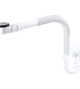 SIFONE SALVA SPAZIO PER LAVABO DISABILE Scarico Ø 40