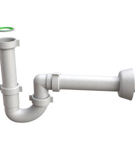 SIFONE PER LAVELLO CUCINA A 1 VIA "MAGNUM" 1"1/2 x Ø40 mm