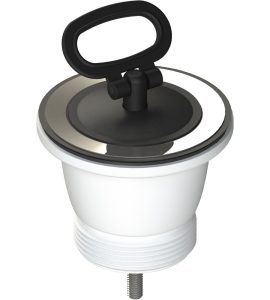 PILETTA IN PVC PER LAVELLO CUCINA CON FORO Ø70 STP 1"1/2 x Ø70 mm