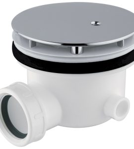 PILETTA SIFONATA PER PIATTO DOCCIA CON FORO Ø90 MINIMALE 1"1/2 x Ø110 mm