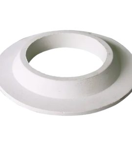 GUARNIZIONE CONICA CON BORDO ALTO IN GOMMA BIANCA 1"1/2