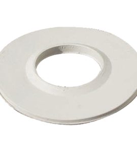 GUARNIZIONE CONICA CON BORDO BASSO IN GOMMA BIANCA 1"1/2