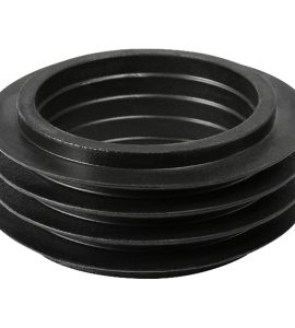MORSETTO PER CASSETTA INCASSO IN GOMMA NERA Øest.55 x Øi.40 mm