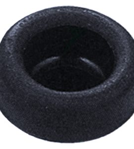 MORSETTO PER TUBO DI CACCIATA CON FLUSSOMETRO IN GOMMA NERA Ø40 x 30/32 mm