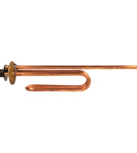 RESISTENZA ELETTRICA RICURVA SU FLANGIA FASTON ALTO 1200W - 140 mm