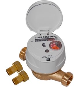 CONTATORE ACQUA A QUADRANTE ASCIUTTO 8 RULLI BOSCO USDA - 3/4"