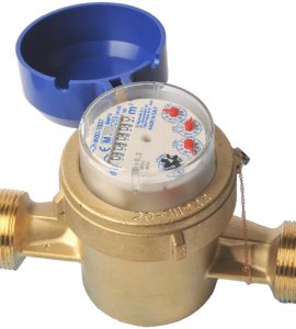 CONTATORE ACQUA A QUADRANTE ASCIUTTO "DOMUS" DARF/25 - 1"