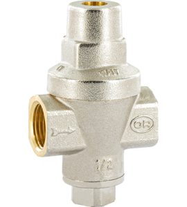 RIDUTTORE DI PRESSIONE ACQUA A PISTONE "EOLO" PN 20 SENZA ATTACCO MANOMETRO 1/2" FF