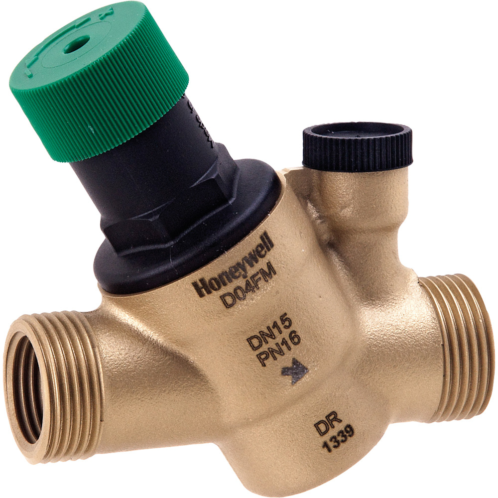 - RIDUTTORE DI PRESSIONE ACQUA HONEYWELL MODELLO "PN 16" Int.3/4" x Est.1" - DN20