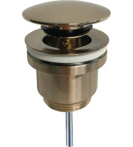 PILETTA CLICK CLACK TONDA UNIVERSALE BRONZO 1"1/4