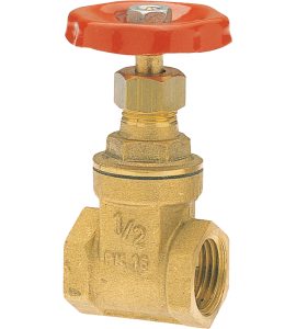 SARACINESCA IN OTTONE STAMPATO A PASSAGGIO TOTALE PN20 2" F/F