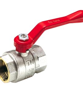 VALVOLA A SFERA PASSAGGIO TOTALE "SCIROCCO" F/F CON LEVA ALLUMINIO 4" DN94 - PN16