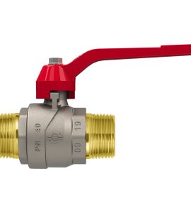 VALVOLA A SFERA PASSAGGIO TOTALE M/M CON LEVA ALLUMINIO FIV 1" - PN30