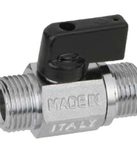 MINIVALVOLA A SFERA M/M 1/2" - DN8