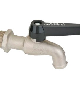 RUBINETTO A SFERA CON ROMPIGETTO E LEVA IN ALLUMINIO BUGATTI 1/2" - DN10