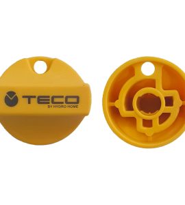 MANIGLIA DI COMANDO GIALLA PER VALVOLA TECO Ric. prod. dal 2018