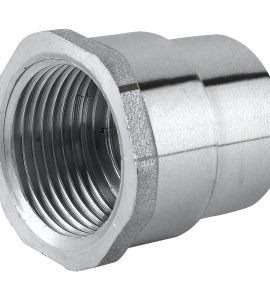 PROLUNGA RIDOTTA FEMMINA/FEMMINA IN OTTONE CROMATO 1" x 3/4"