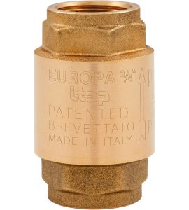 VALVOLA DI RITEGNO FEMMINA/FEMMINA "EUROPA" ITAP IN OTTONE 4" DN100 - PN12