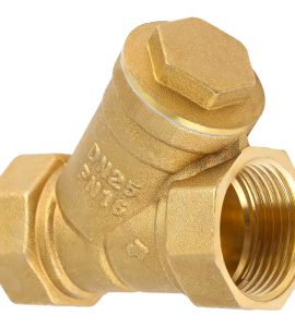 FILTRO A Y FEMMINA/FEMMINA IN OTTONE CON FILTRO INOX APM 2"