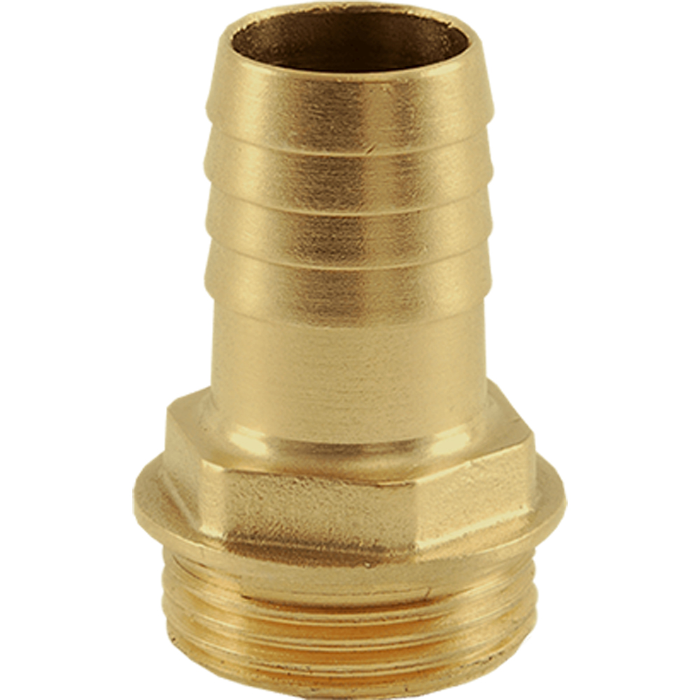 - RACCORDO PORTAGOMMA MASCHIO IN OTTONE GIALLO "ROMA" 2" x Ø50 mm