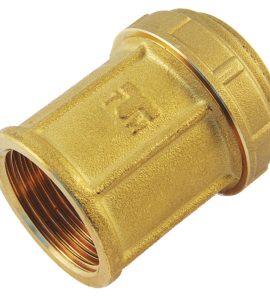 RACCORDO DRITTO FEMMINA PER TUBO POLIETILENE PN 25 TIEMME 63x2"