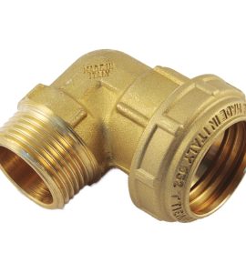 GOMITO MASCHIO PER TUBO POLIETILENE PN 25 TIEMME 63x2"