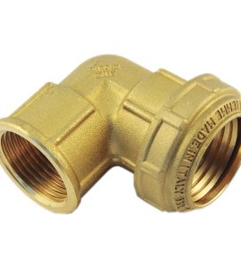 GOMITO FEMMINA PER TUBO POLIETILENE PN 25 TIEMME 63x2"