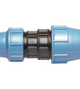 MANICOTTO RIDOTTO A COMPRESSIONE PER ACCOPPIAMENTO TUBO POLIETILENE UNIDELTA Ø90x75 - PN16