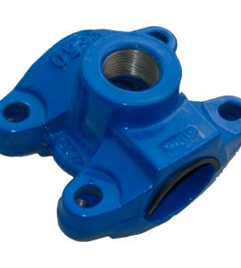 COLLARE DI DERIVAZIONE IN GHISA SFEROIDALE 90 x 1"1/2