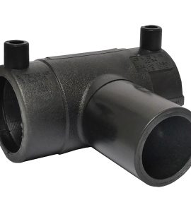 TEE ELETTROSALDABILE PER TUBO POLIETILENE ACQUA E GAS UNIDELTA Ø110x110x110 mm